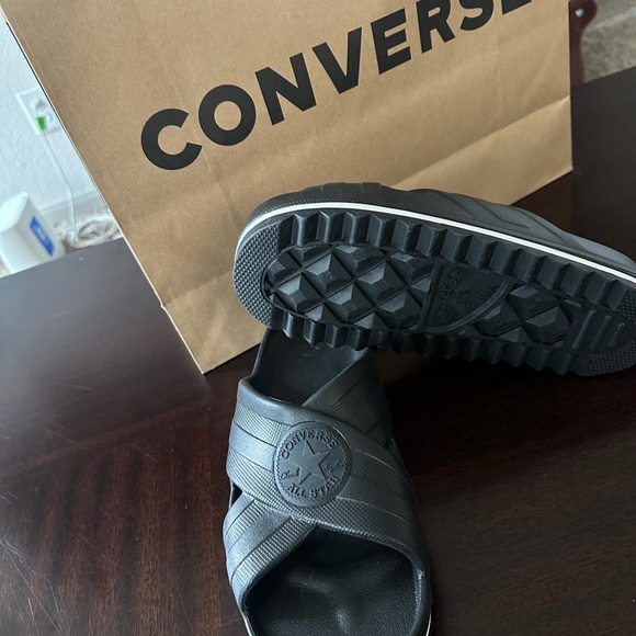 Converse Men\'s Black Slide Sandals main image 7